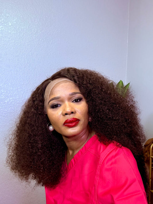 Raw Hair Wig Frontal 13x4